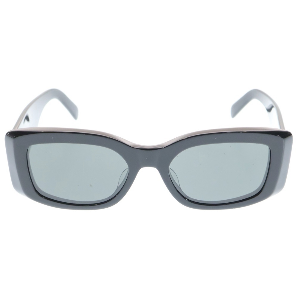 TRIOMPHE XL 01 CL40282U トリオンフ セルフレーム ロゴサングラス ブラック Aランク