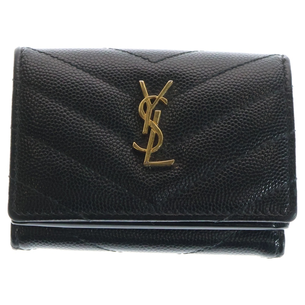 オリガミタイニーウォレット 三つ折り財布 47267 ブラック Bランク