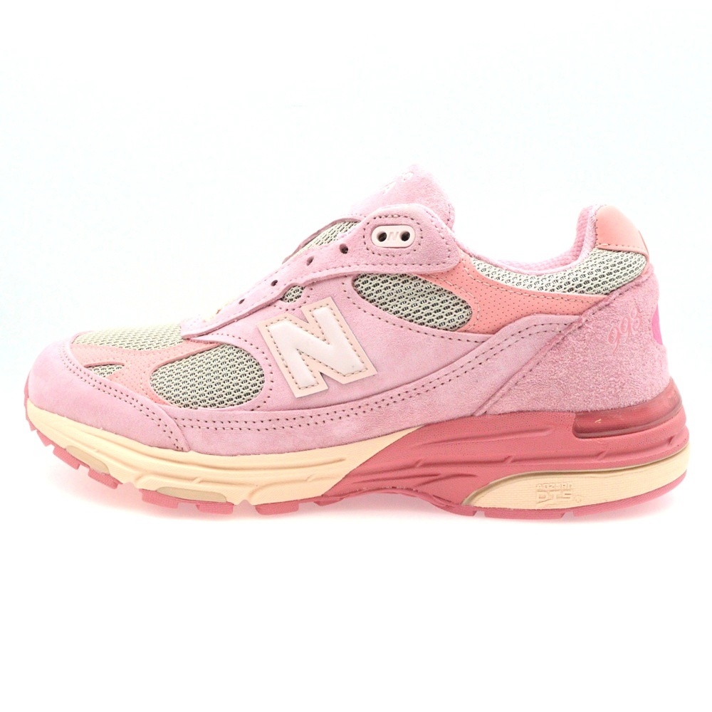 MR993JH1 Made in USA スエード メッシュローカットスニーカー ピンク US8/26.0cm Sランク