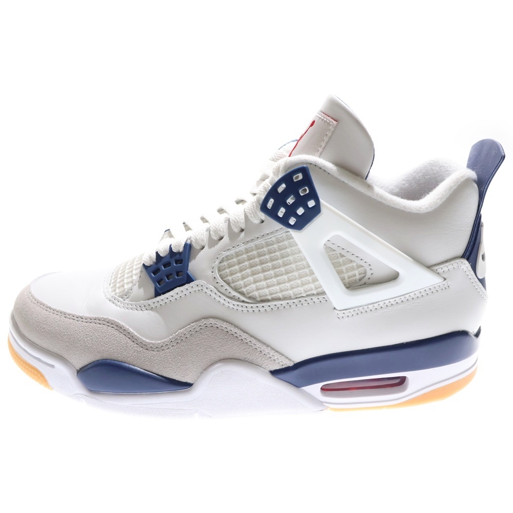 AIR JORDAN 4 RETRO SP SUMMIT WHITE/NAVY DR5415-100 エアジョーダン4 レトロ ローカットスニーカー ホワイト/ネイビー Aランク
