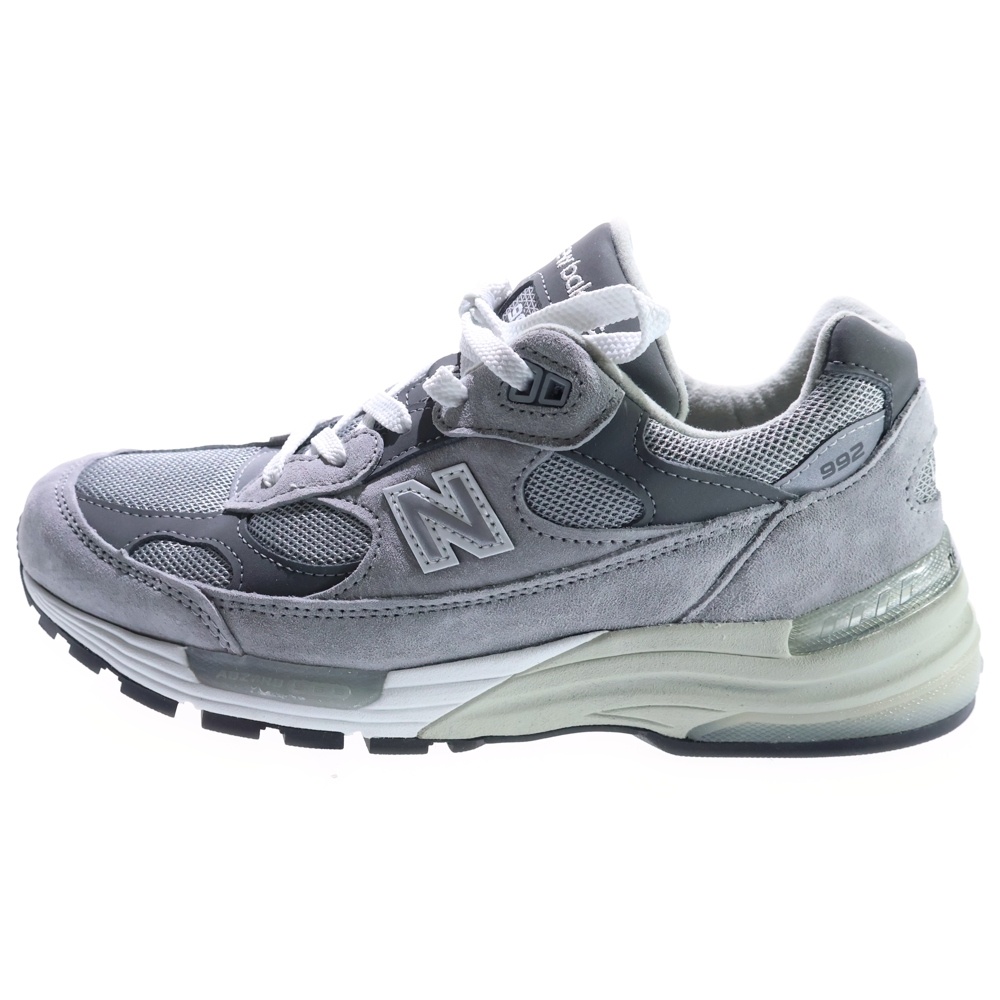 992 スウェード ローカットスニーカー U992GY US7/25.0cm グレー レディース Aランク