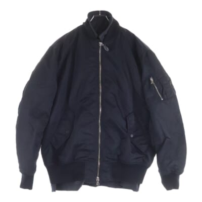 REVERSIBLE MA-1 ドッキング ボンバージャケット テーラードジャケット UE-222011 ブラック Bランク