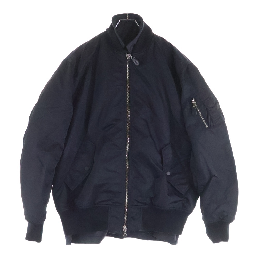 REVERSIBLE MA-1 ドッキング ボンバージャケット テーラードジャケット UE-222011 ブラック Bランク
