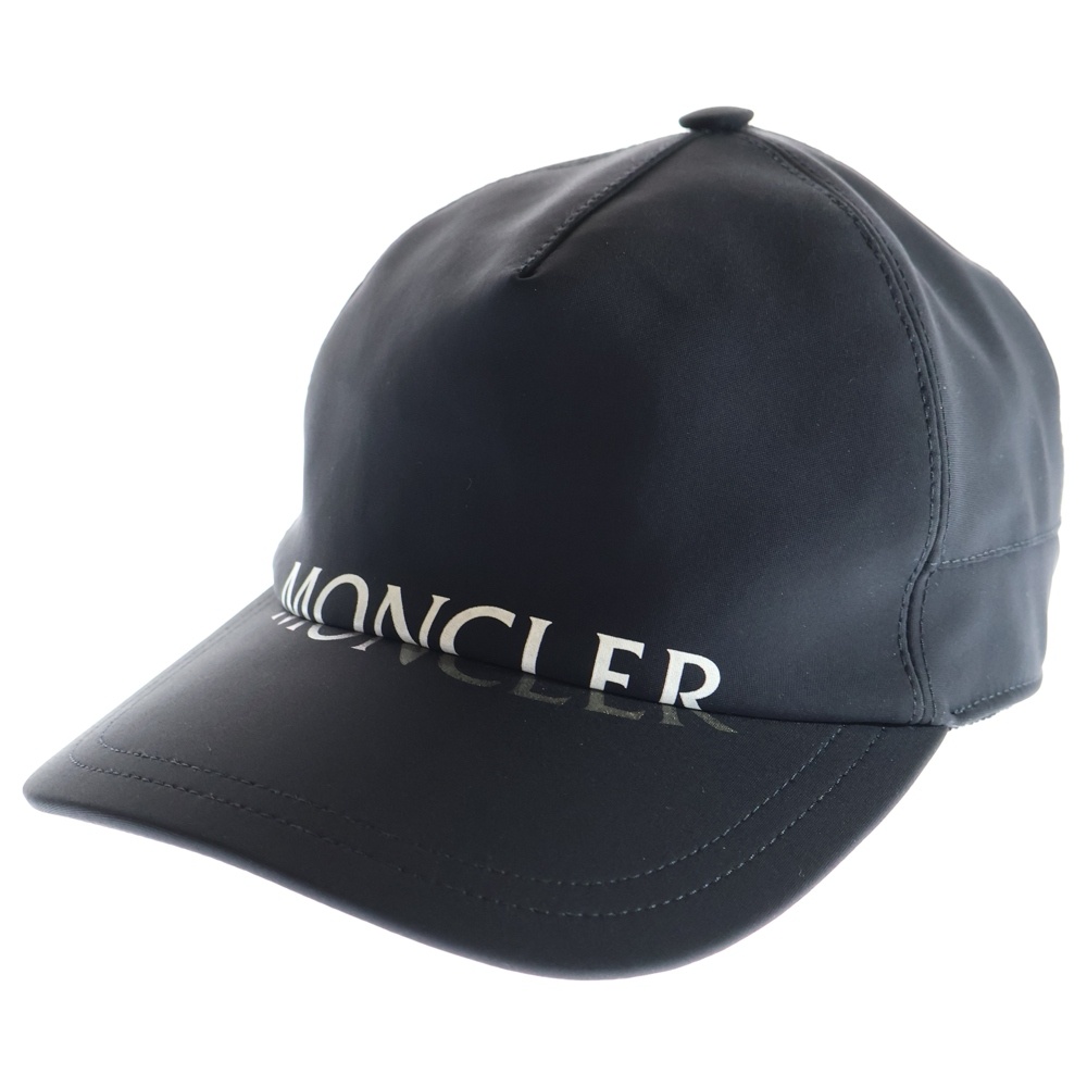 BERRETTO BASEBALL ロゴプリント キャップ ブラック F20913672900 Bランク