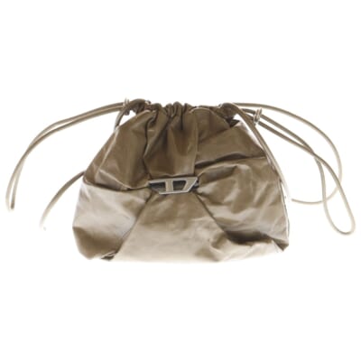 SCRUNCH-D BUCKET バケットバッグ ブラウン レディース Bランク