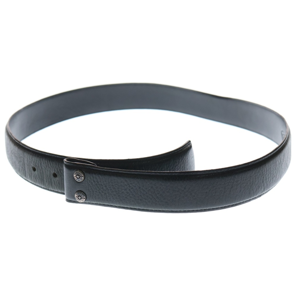 1.5 STRAP Horseshoe Rivet Leather Belt 1.5inch ホースシューリベット レザーベルト ブラック Bランク