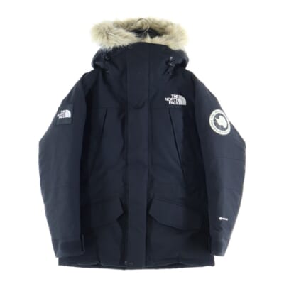 ANTARCTICA PARKA アンタークティカパーカー ファーフーデッドダウンジャケット ブラック ND92342 Bランク
