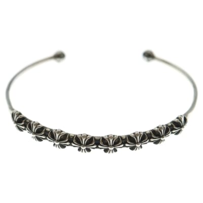 BNGL SKNY MULTI PLS スキニー バングル マルチCHプラス シルバー ブレスレット Bランク