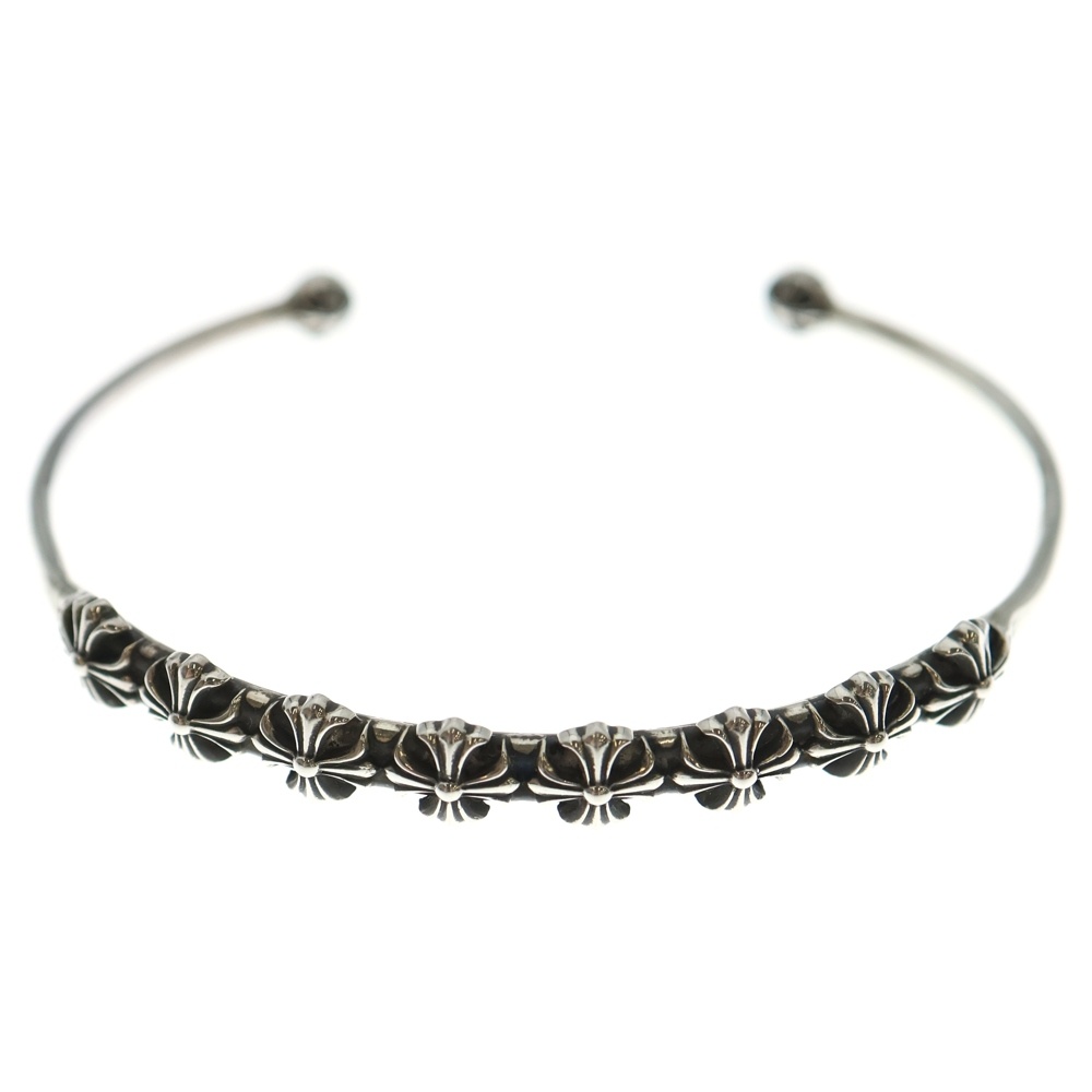 BNGL SKNY MULTI PLS スキニー バングル マルチCHプラス シルバー ブレスレット Bランク