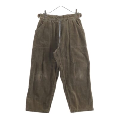 04AW サイドアジャスター コーディロイ パンツ ブラウン PN-P003 Bランク