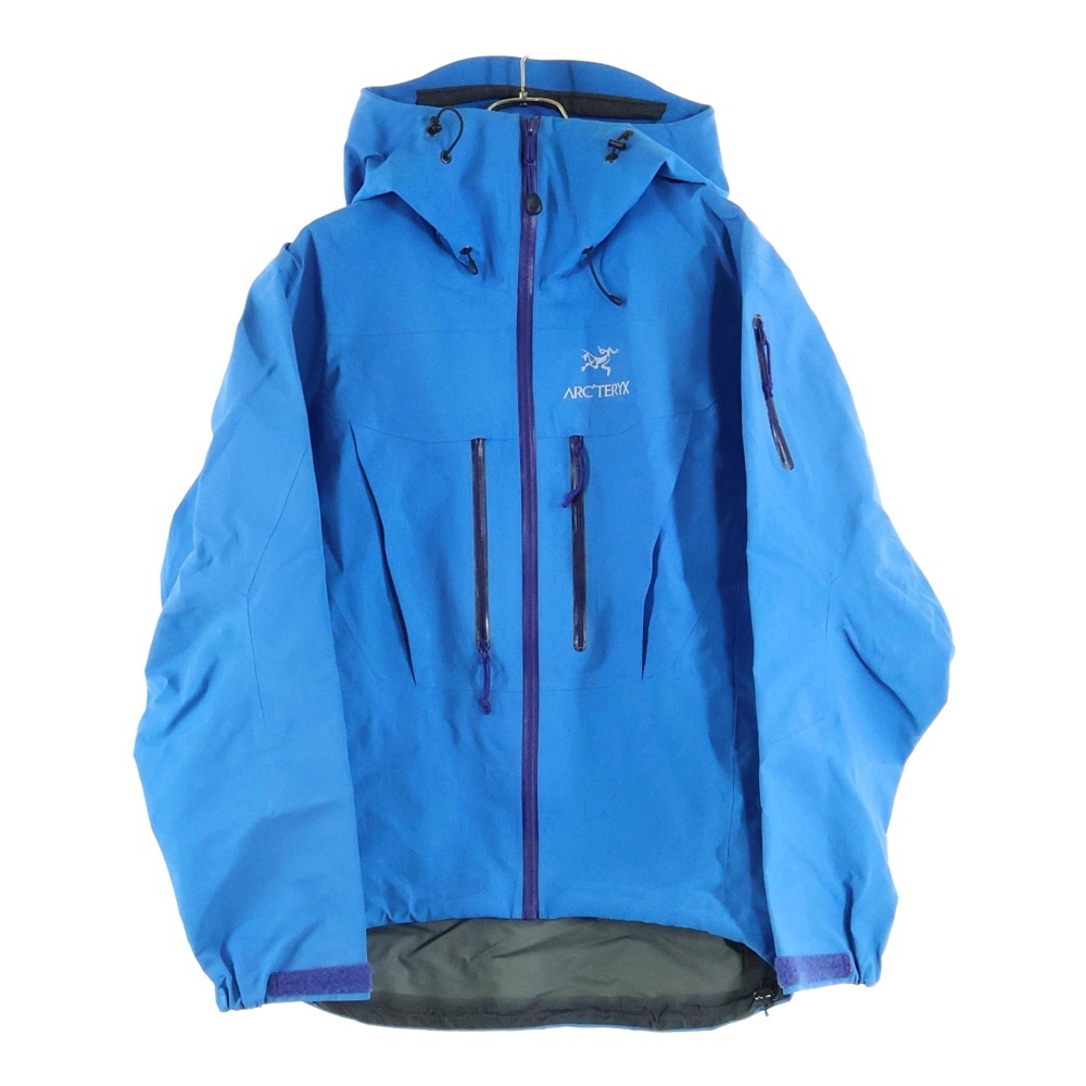 90s ALPHA SV JACKET GTX アルファ ジップアップ ジャケット ゴアテックス ブルー 0411029471-03 Bランク