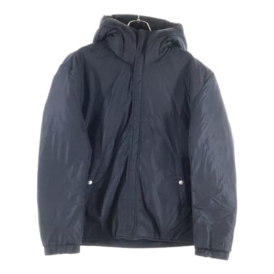 ジップアップ フーディ ナイロンジャケット 00E8F203 ブラック Bランク