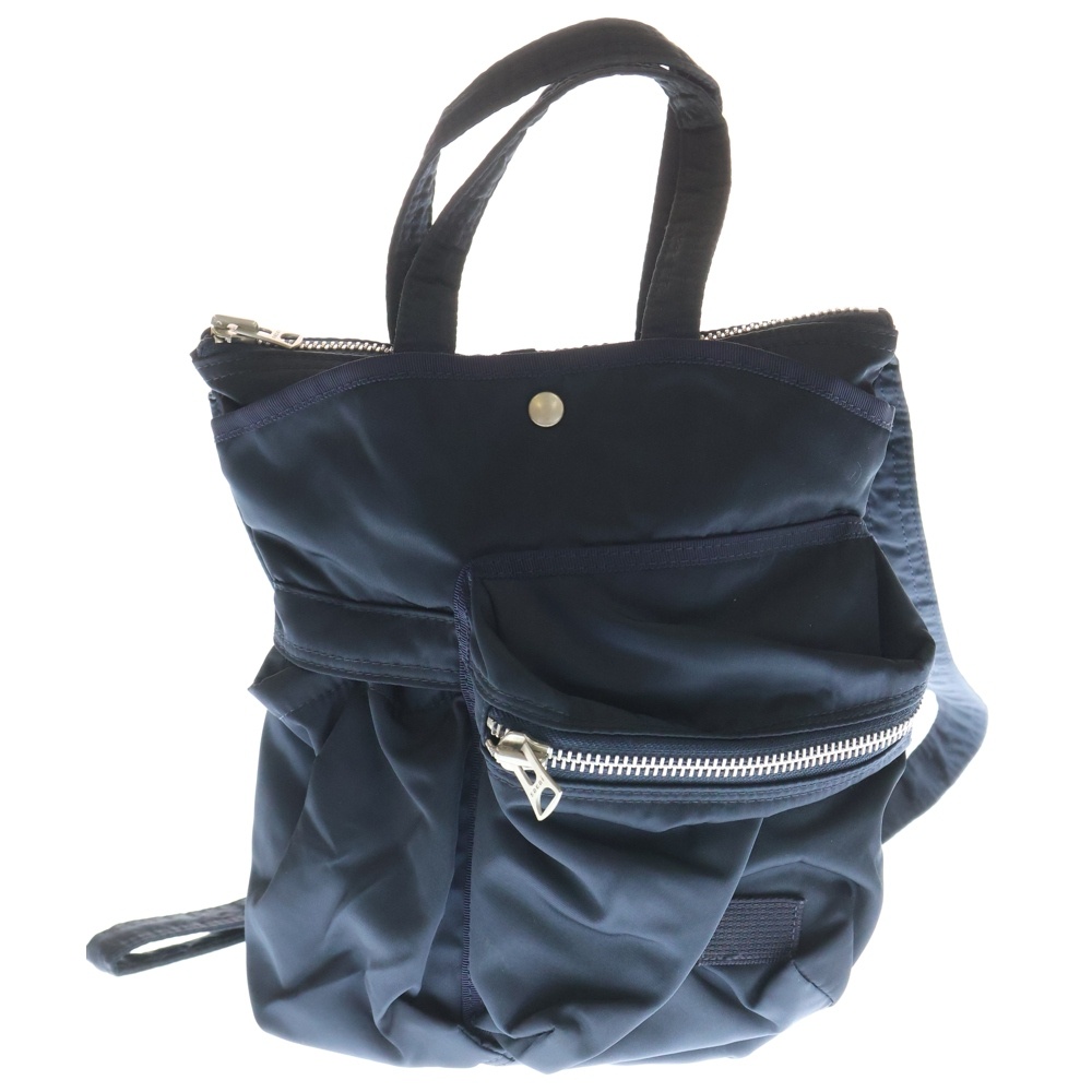 × Porter Pocket bag SCU-005 ポーター ポケットバッグ ショルダーバッグ ネイビー Bランク