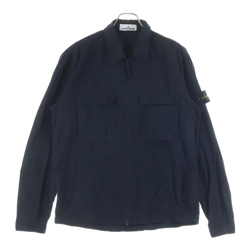 ロゴワッペン付き フロントジップアップ ナイロンジャケット 721511102 Bランク