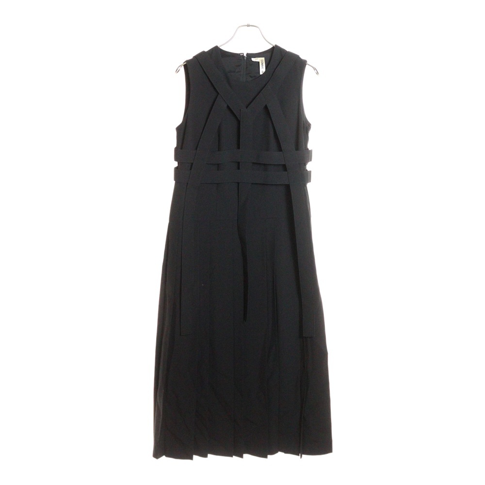 ハーネスベルト ワンピース ドレス レディース ブラック Bランク