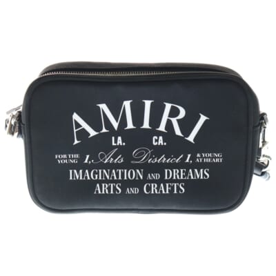 ARTS DISTRICT CAMERA BAG ロゴプリント カメラ ショルダーバッグ ブラック PF23MCC001 Bランク