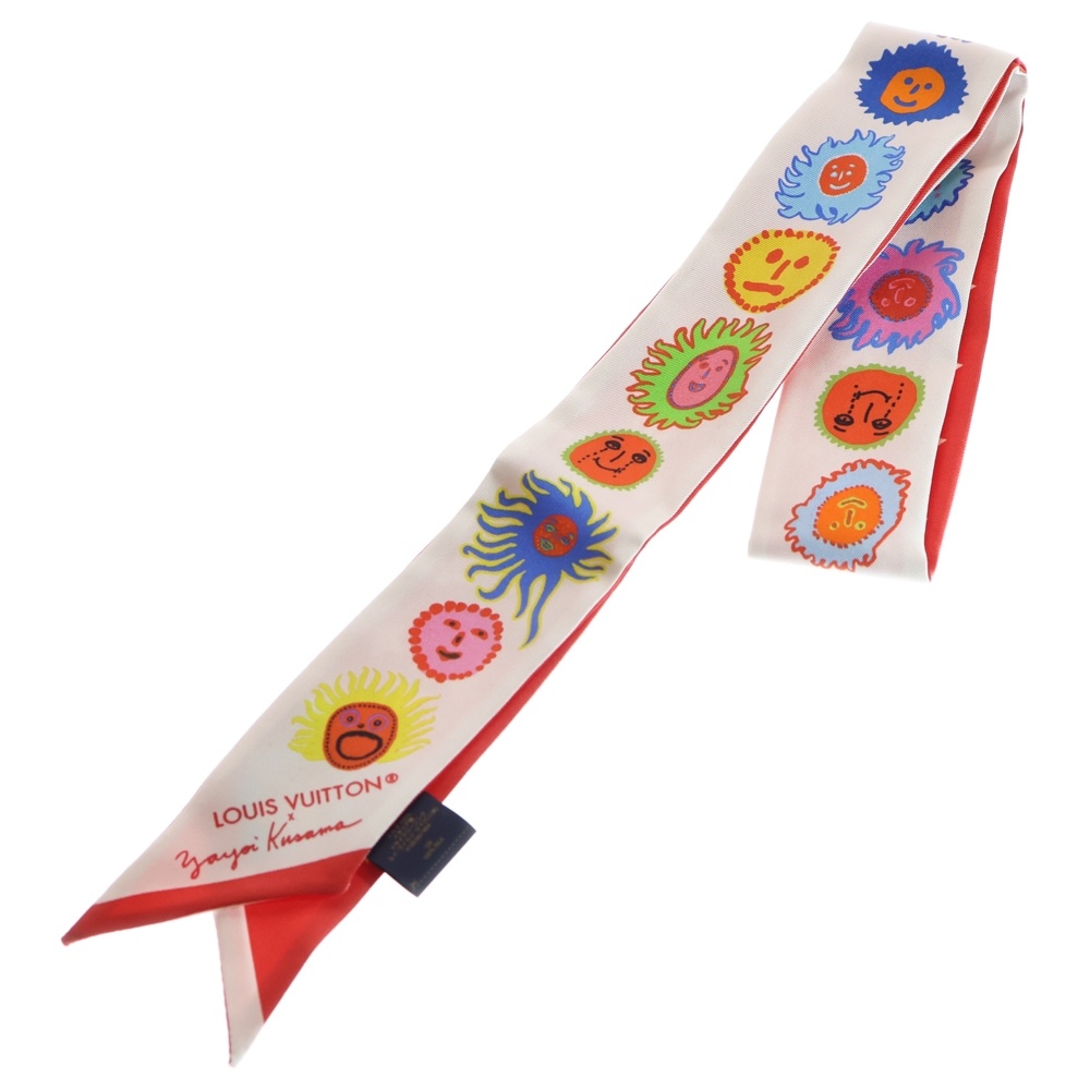 バンドーBB YK×フェイス シルク マルチカラー スカーフ M78312 Sランク