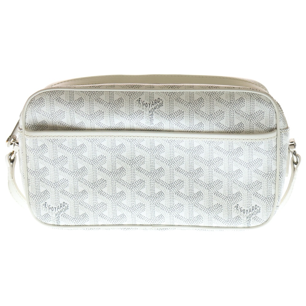 カップヴェールPM ショルダーバッグ ハンドバッグ ホワイト PVCレザー Aランク