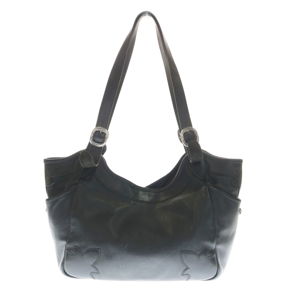 TOOL TOTE LTHR フレアニー ツール レザートートバッグ ブラック Bランク