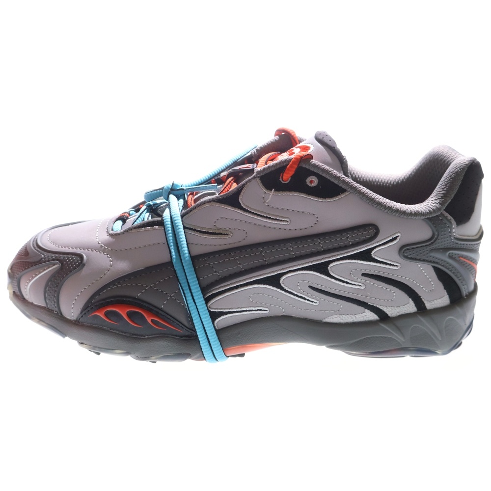 ×A$AP ROCKY INHALE REFLE エイサップ・ロッキー インへイル リフレ ローカットスニーカー 405383-01 グレー US10/28.0cm Aランク