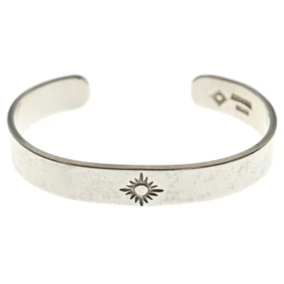 B-22a SV太陽神付きバングル シルバー Bランク