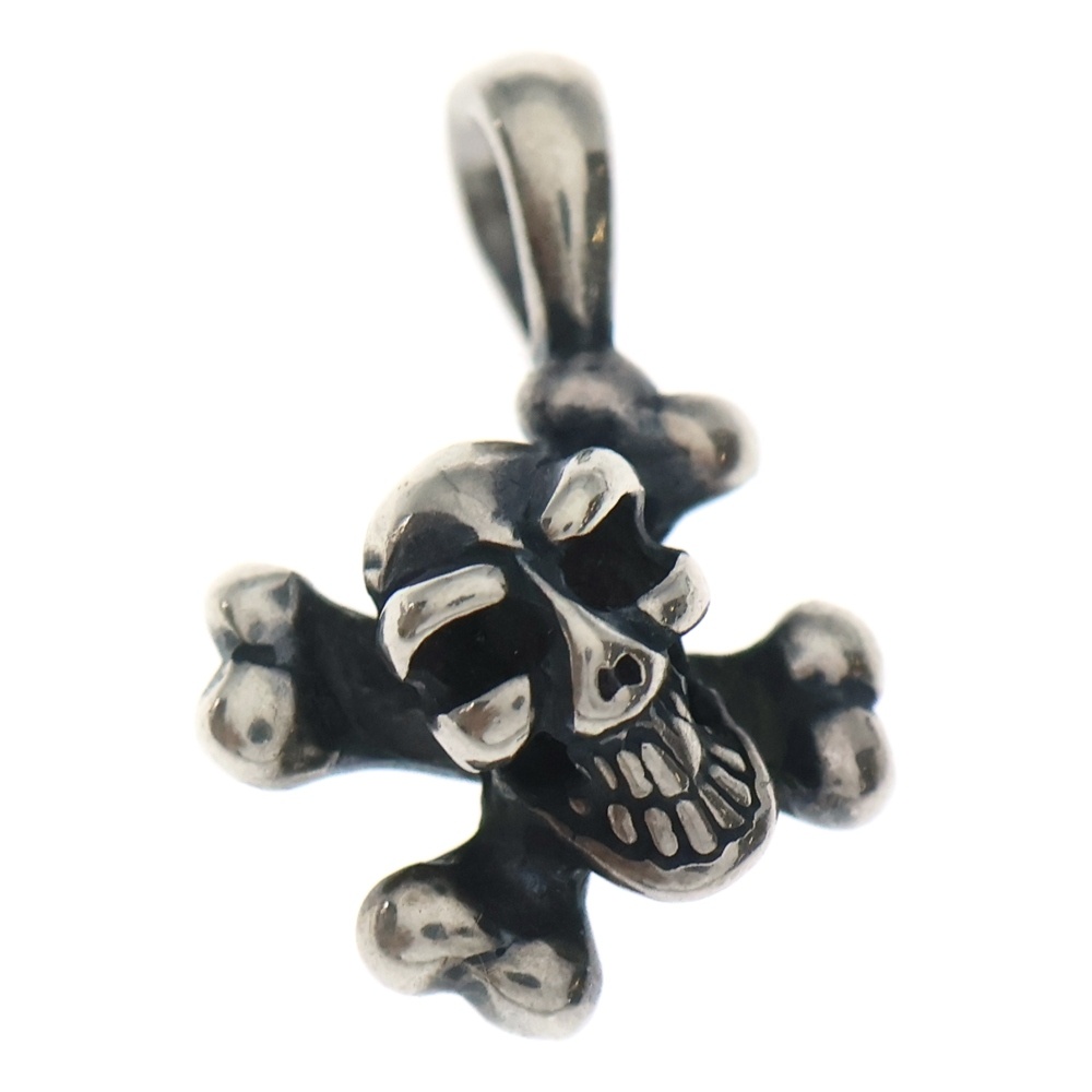 スモールスカルペンダントトップ シルバー Bランク