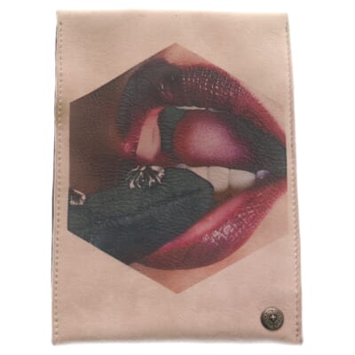 スエードレザー ポーチ マルチ Bランク