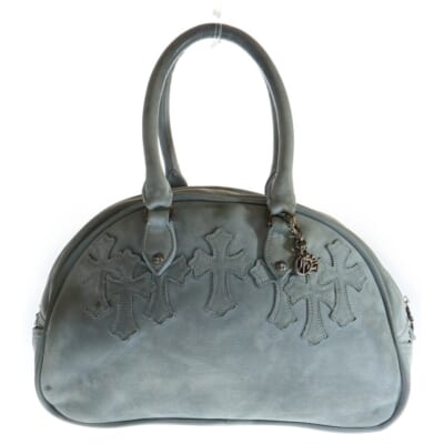 GYM SM ジムバッグ 現行型CHチャーム付きスモールレザーハンドバッグ Bランク