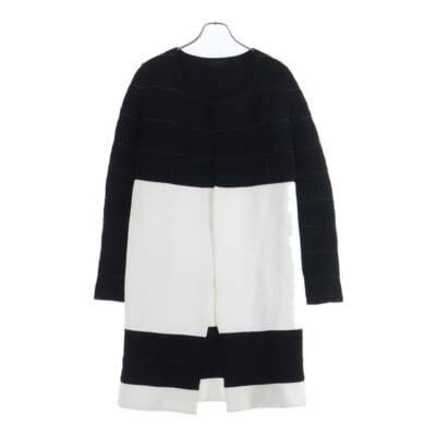 CHプラス総柄ニットカーディガン ガウン レディース Bランク