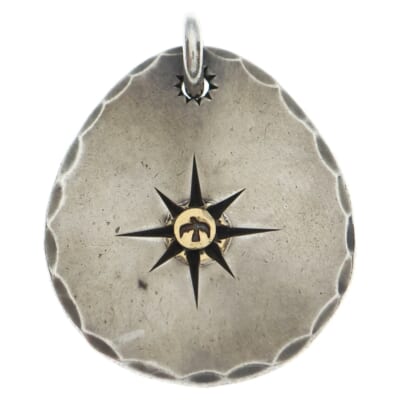 ゴローズ 金メタル付き チャーム リング シルバー 買取実績【買取日