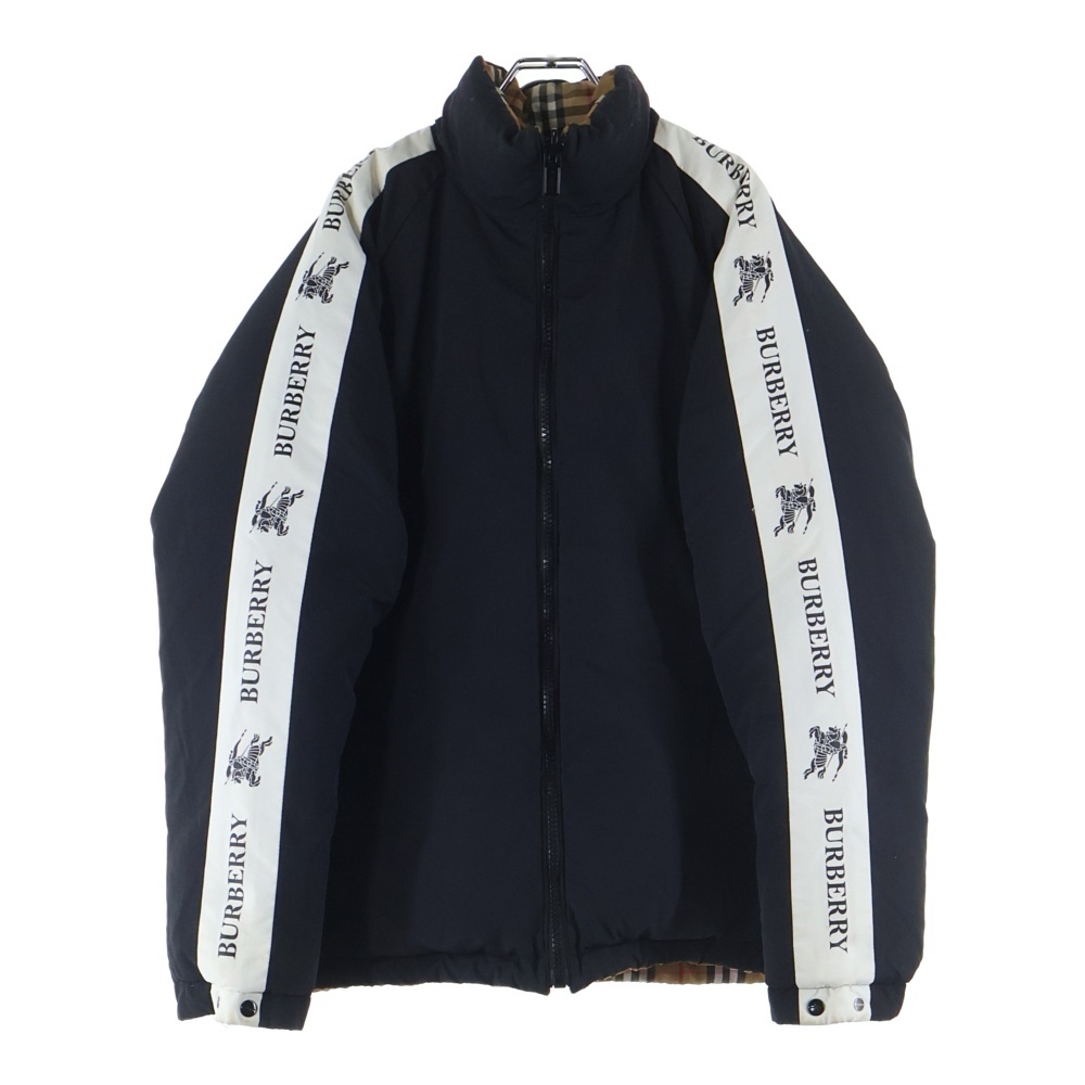90’s激レアBurberrysリバーシブルダウンＪＫＴ美品ノバチェック＋黒 90's激レアBurberrysリバーシブルダウンJKT美品ノバチェック＋黒