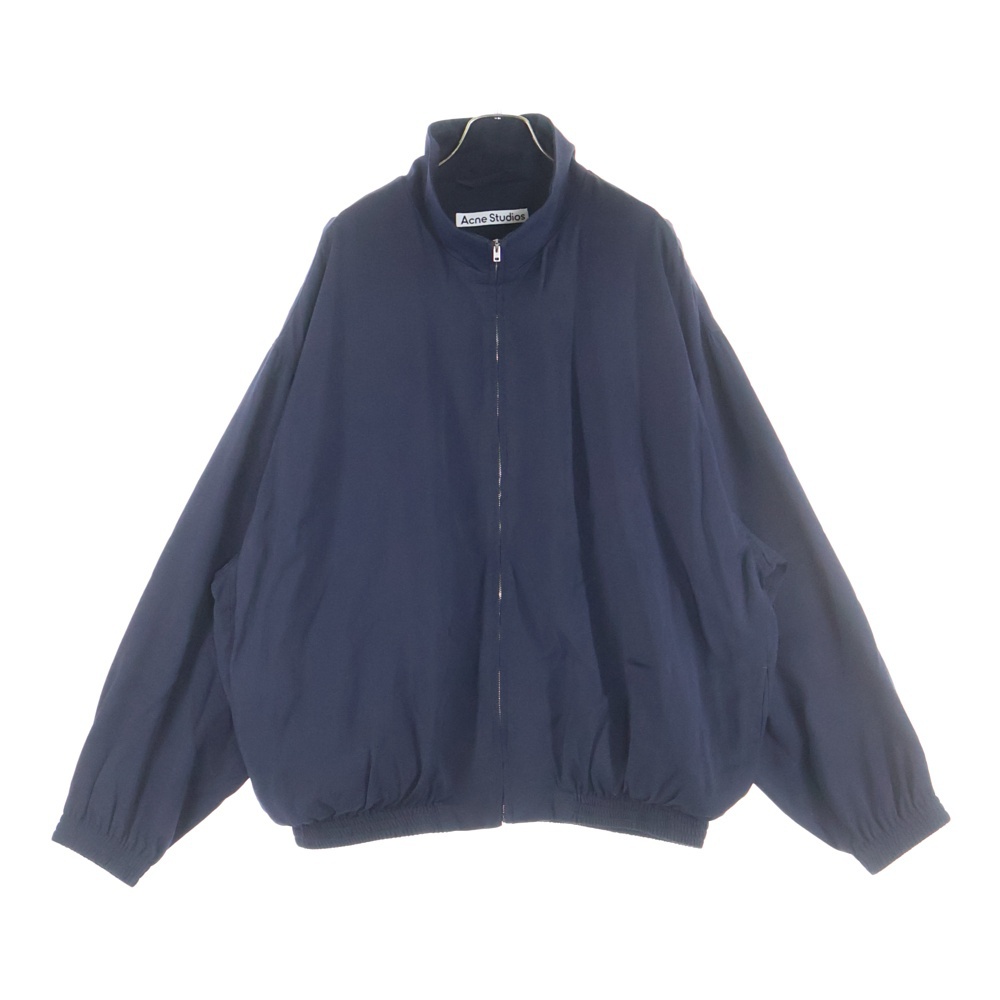 バックログプリント ジップアップジャケット ネイビー FN-MN-OUTW-001103 Bランク