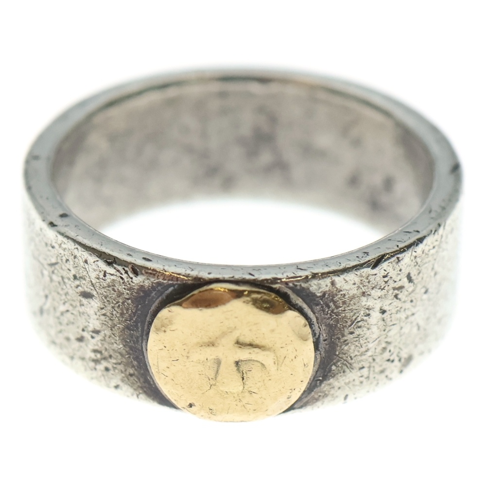 平打ちリング シルバー/ゴールド BGA122 Bランク