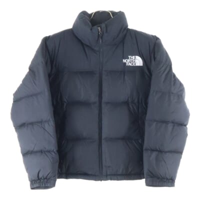 SHORT NUPTSE JACKET ショート ヌプシ スタンドカラー ジップアップ ダウンジャケット ブラック レディース NDW91952 Bランク
