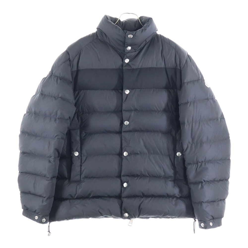 モンクレール 15AW BREVAL ブレヴァル ワッペンロゴ ウール切り替え