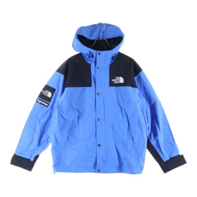 24AW ×THE NORTH FACE MOUNTAIN JACKET ザノースフェイス マウンテンジャケット バックアートプリント ジップアップフーデッドジャケット NP02402I Bランク