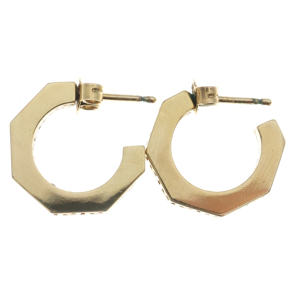 グレカ フープ ピアス セット ゴールド Bランク