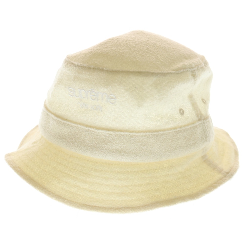 21SS Classic Logo Terry Crusher クラシックロゴデザイン テリー クラッシャー バケットハット ホワイト Bランク