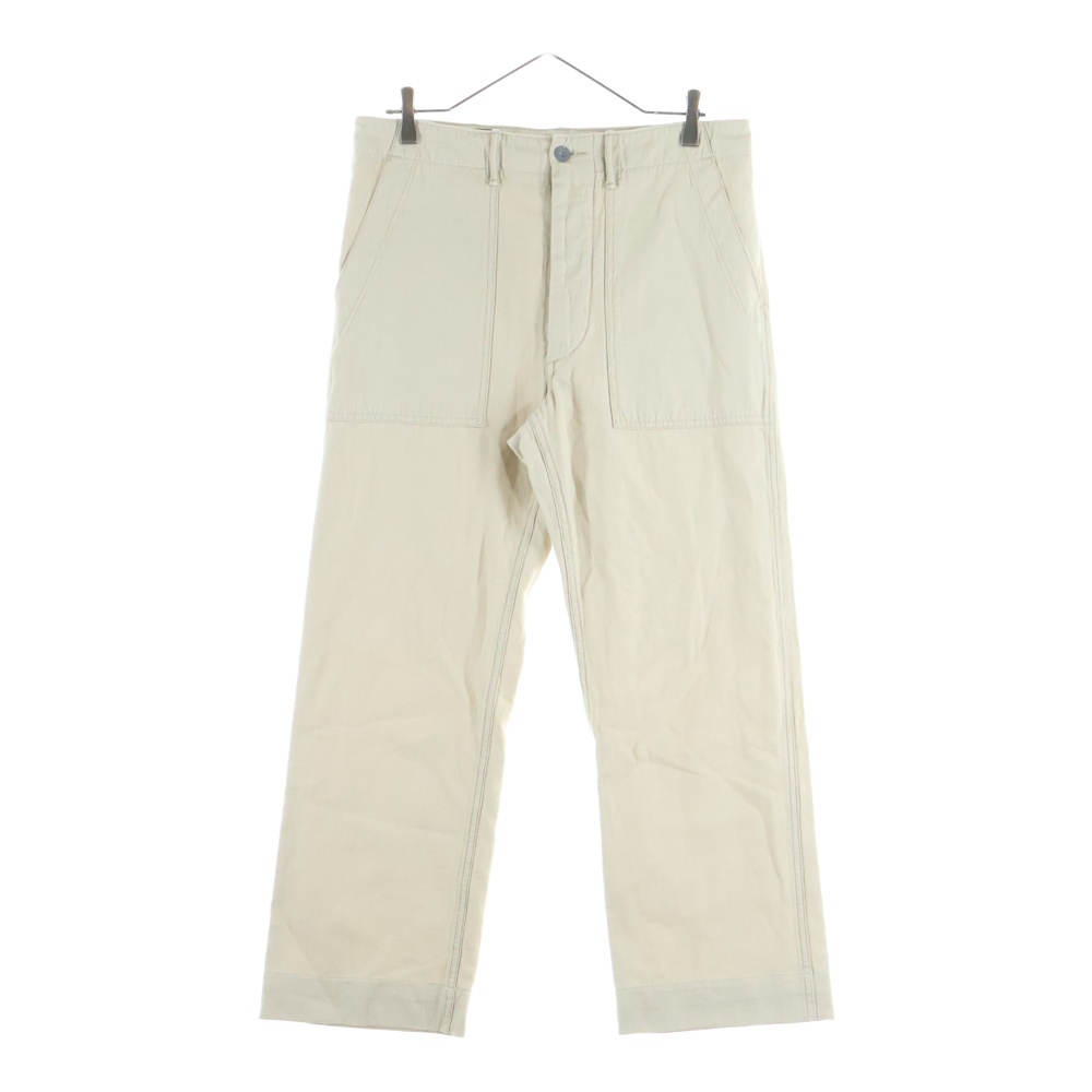 23SS × Ron Herman Cotton Linen Pants ロンハーマン コットン リネン パンツ ジャケット アイボリー Bランク