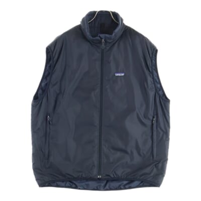 05AW VINTAGE PUFF BALL VEST ヴィンテージ パフボール ジップアップベスト ブラック 84015F5 Bランク