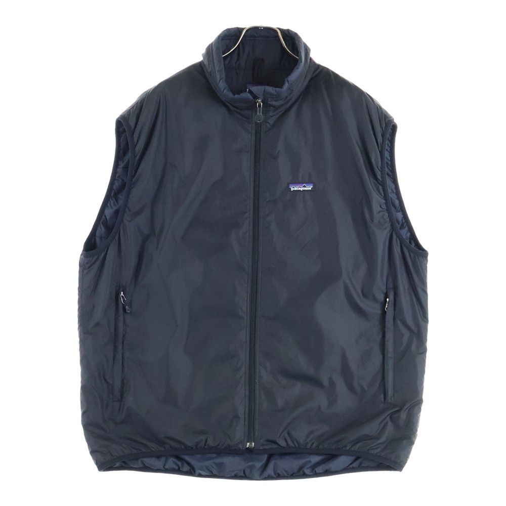 05AW VINTAGE PUFF BALL VEST ヴィンテージ パフボール ジップアップベスト ブラック 84015F5 Bランク