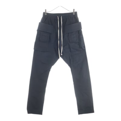 18AW ドローストリング クラッチカーゴパンツ ブラック DU18F7376-P Bランク