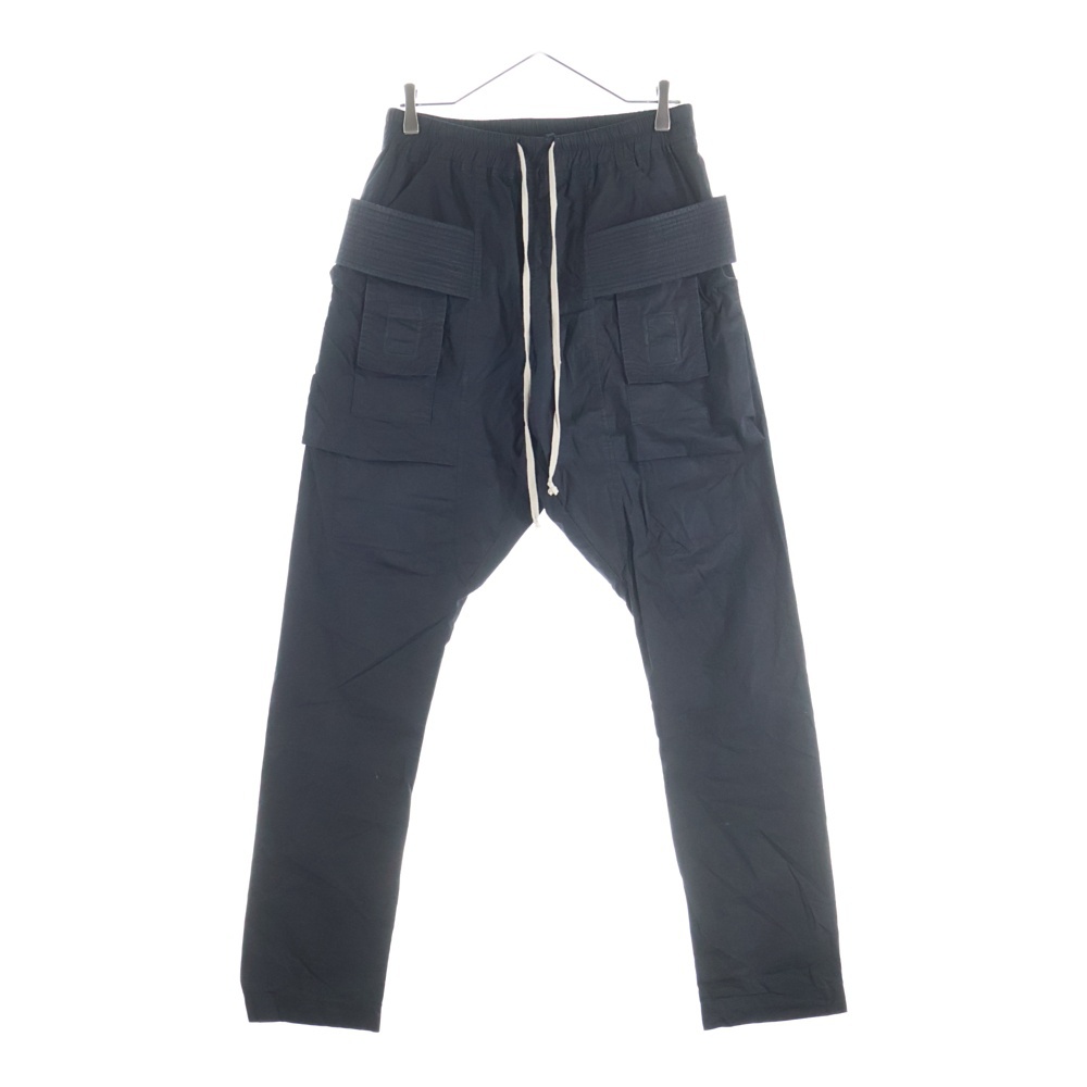 18AW ドローストリング クラッチカーゴパンツ ブラック DU18F7376-P Bランク