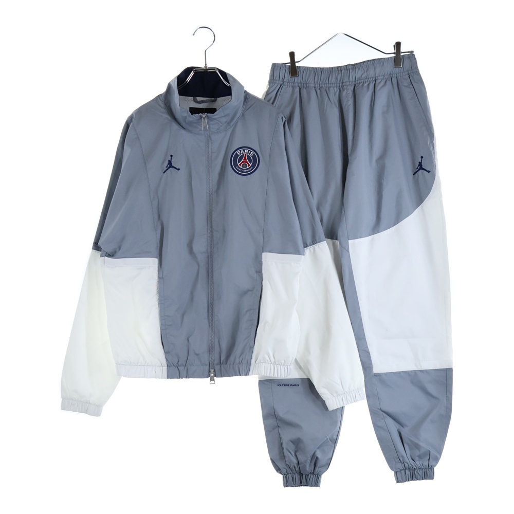 ×PSG JORDAN BRAND AS M J SUIT JACKET PANT パリサンジェルマン ジョーダンブランド ロゴデザイン ジャケット パンツ セットアップ DJ0388-090 DJ0390-090 Bランク