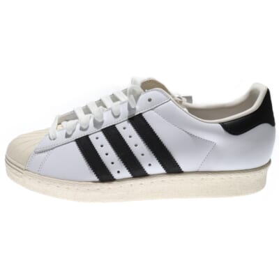 SUPER STAR 80S スーパースター ローカットスニーカー ホワイト/ブラック US10/28cm G61070 Sランク