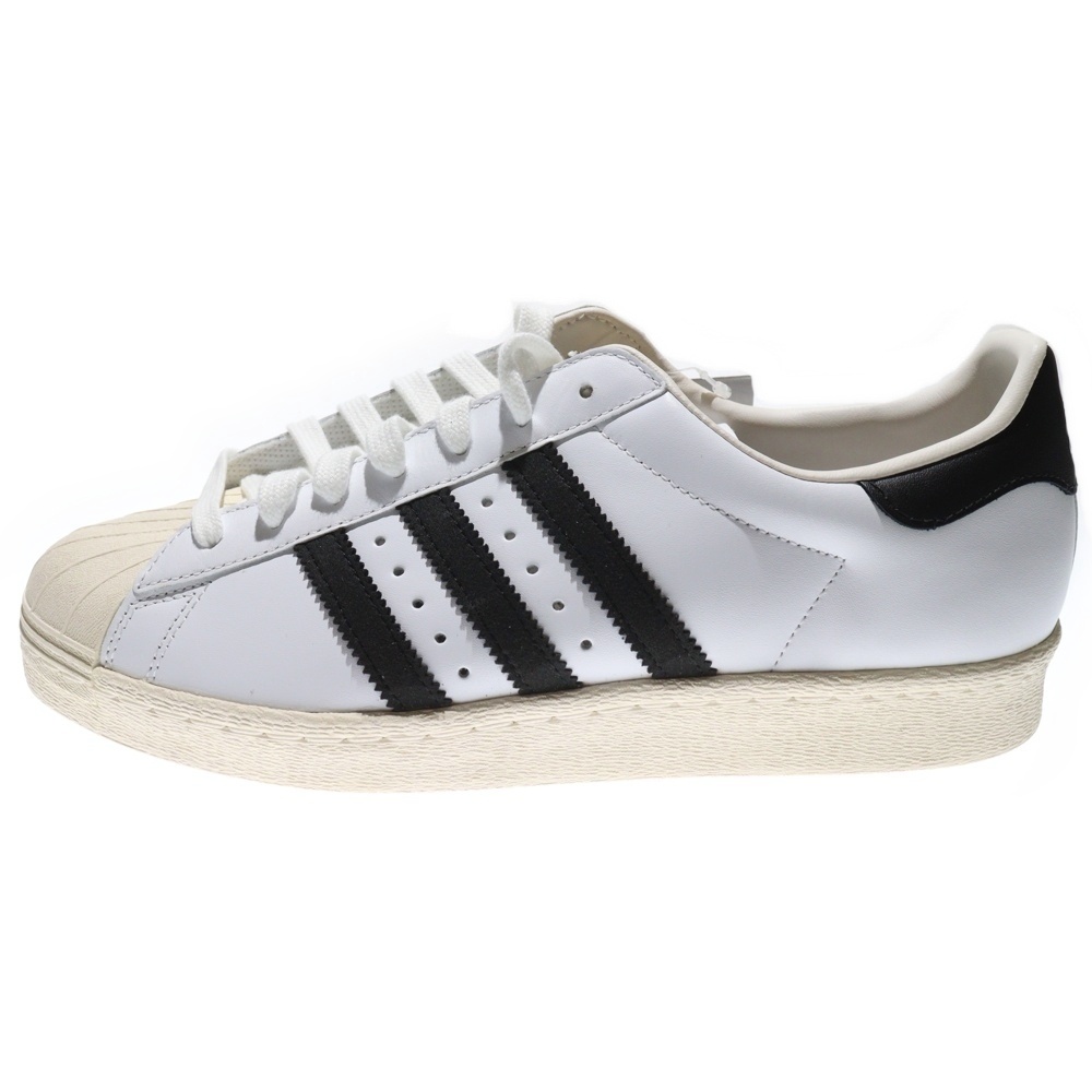 SUPER STAR 80S スーパースター ローカットスニーカー ホワイト/ブラック US10/28cm G61070 Sランク