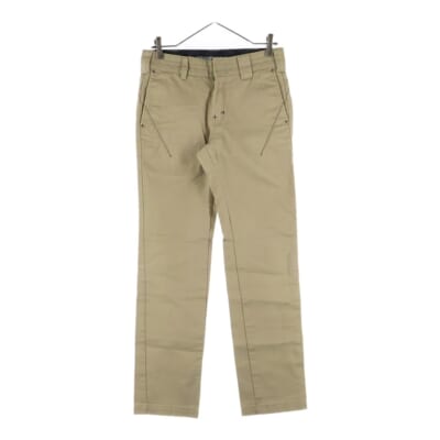 ×Dickies ディッキーズ ステッチデザイン ストレートワークパンツ ベージュ Bランク