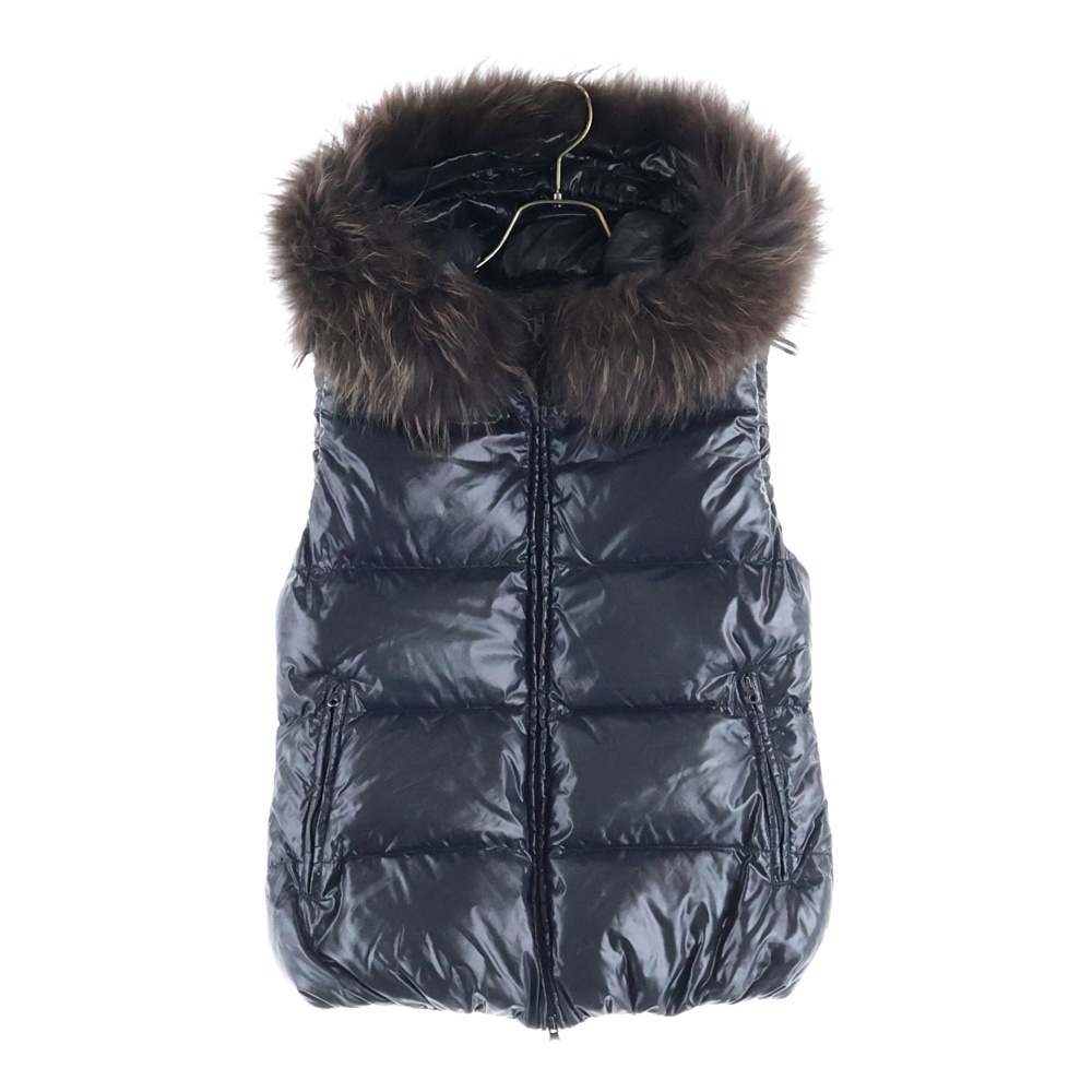 美品　デュベティカ　Adhara　ダウンジャケット　フーディー　ラクーンファー DUVETICA(デュベティカ) ADHARA アダラ ラクーンファー ダウン