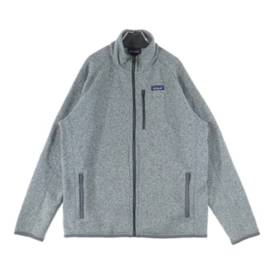 23AW BETTER JACKET 胸ロゴデザイン マルチポケット ジップアップ ベータジャケット グレー 25528FA23 Bランク
