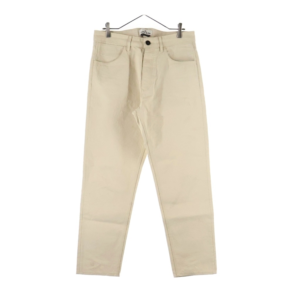 ボタンフライ テーパードパンツ アイボリー 7215J02J1 Bランク